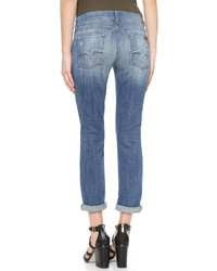 Синие джинсы-бойфренды от 7 For All Mankind