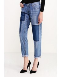 Синие джинсы-бойфренды от LOST INK