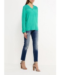 Синие джинсы-бойфренды от Mavi