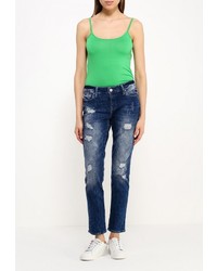 Синие джинсы-бойфренды от Mavi