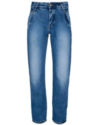 Синие джинсы-бойфренды от McQ by Alexander McQueen