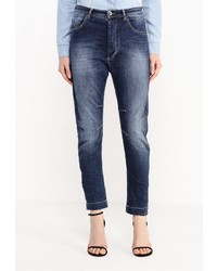 Синие джинсы-бойфренды от Patrizia Pepe