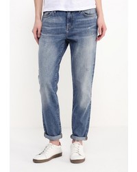 Синие джинсы-бойфренды от Tommy Hilfiger