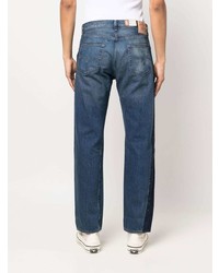 Мужские синие джинсы в стиле пэчворк от Levi's Made & Crafted