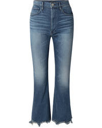 Синие джинсы-клеш от 3x1
