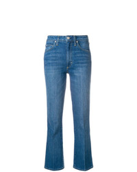 Синие джинсы-клеш от Amo