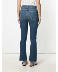 Синие джинсы-клеш от Frame Denim