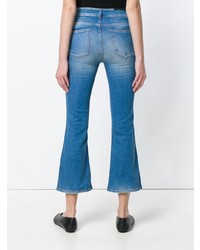 Синие джинсы-клеш от Twin-Set