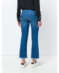 Синие джинсы-клеш от Stella McCartney