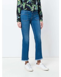 Синие джинсы-клеш от Stella McCartney
