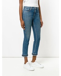 Синие джинсы-клеш от rag & bone/JEAN