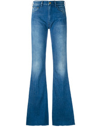 Синие джинсы-клеш от Cycle