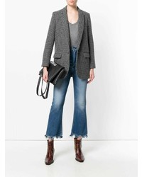 Синие джинсы-клеш от 3x1