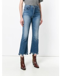 Синие джинсы-клеш от 3x1