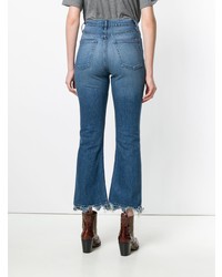 Синие джинсы-клеш от 3x1