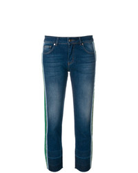 Синие джинсы-клеш от Essentiel Antwerp