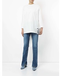 Синие джинсы-клеш от Toga