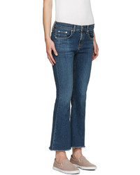 Синие джинсы-клеш от Rag & Bone