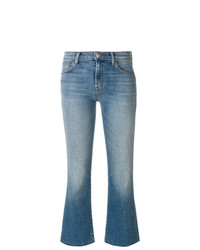 Синие джинсы-клеш от J Brand