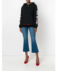 Синие джинсы-клеш от Frame Denim