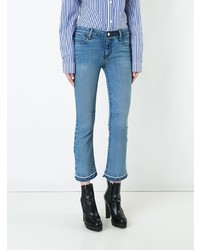 Синие джинсы-клеш от RtA