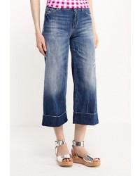 Синие джинсы-клеш от Liu Jo Jeans