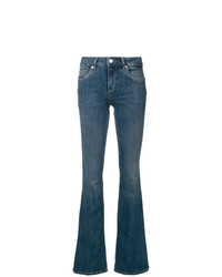 Синие джинсы-клеш от Liu Jo