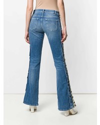 Синие джинсы-клеш от Kappa