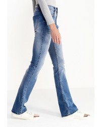 Синие джинсы-клеш от LOST INK