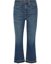 Синие джинсы-клеш от Madewell