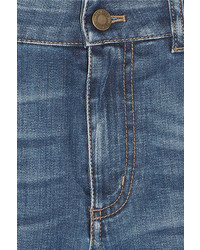 Синие джинсы-клеш от Tom Ford