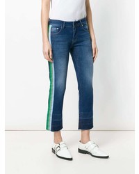 Синие джинсы-клеш от Essentiel Antwerp