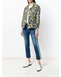 Синие джинсы-клеш от Essentiel Antwerp