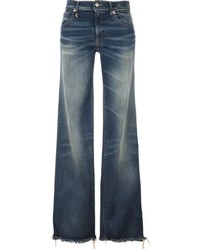 Синие джинсы-клеш от R 13