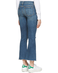 Синие джинсы-клеш от Rag & Bone