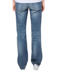 Синие джинсы-клеш от s.Oliver