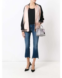 Синие джинсы-клеш от J Brand