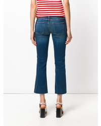 Синие джинсы-клеш от Current/Elliott