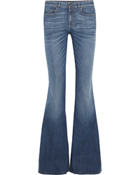 Синие джинсы-клеш от Tom Ford