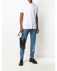 Мужские синие джинсы с принтом от Diesel