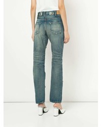 Женские синие джинсы с украшением от Tu Es Mon Trésor