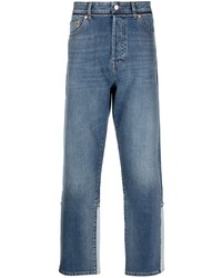 Мужские синие джинсы с шипами от Valentino