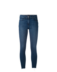 Синие джинсы скинни от 3x1