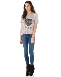 Синие джинсы скинни от J Brand