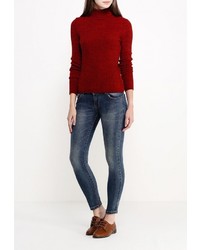 Синие джинсы скинни от Ad-oro