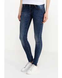 Синие джинсы скинни от Ad-oro