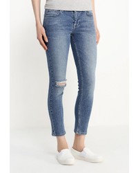 Синие джинсы скинни от adL