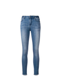 Синие джинсы скинни от Armani Exchange