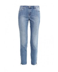 Синие джинсы скинни от Armani Jeans