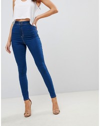 Синие джинсы скинни от ASOS DESIGN